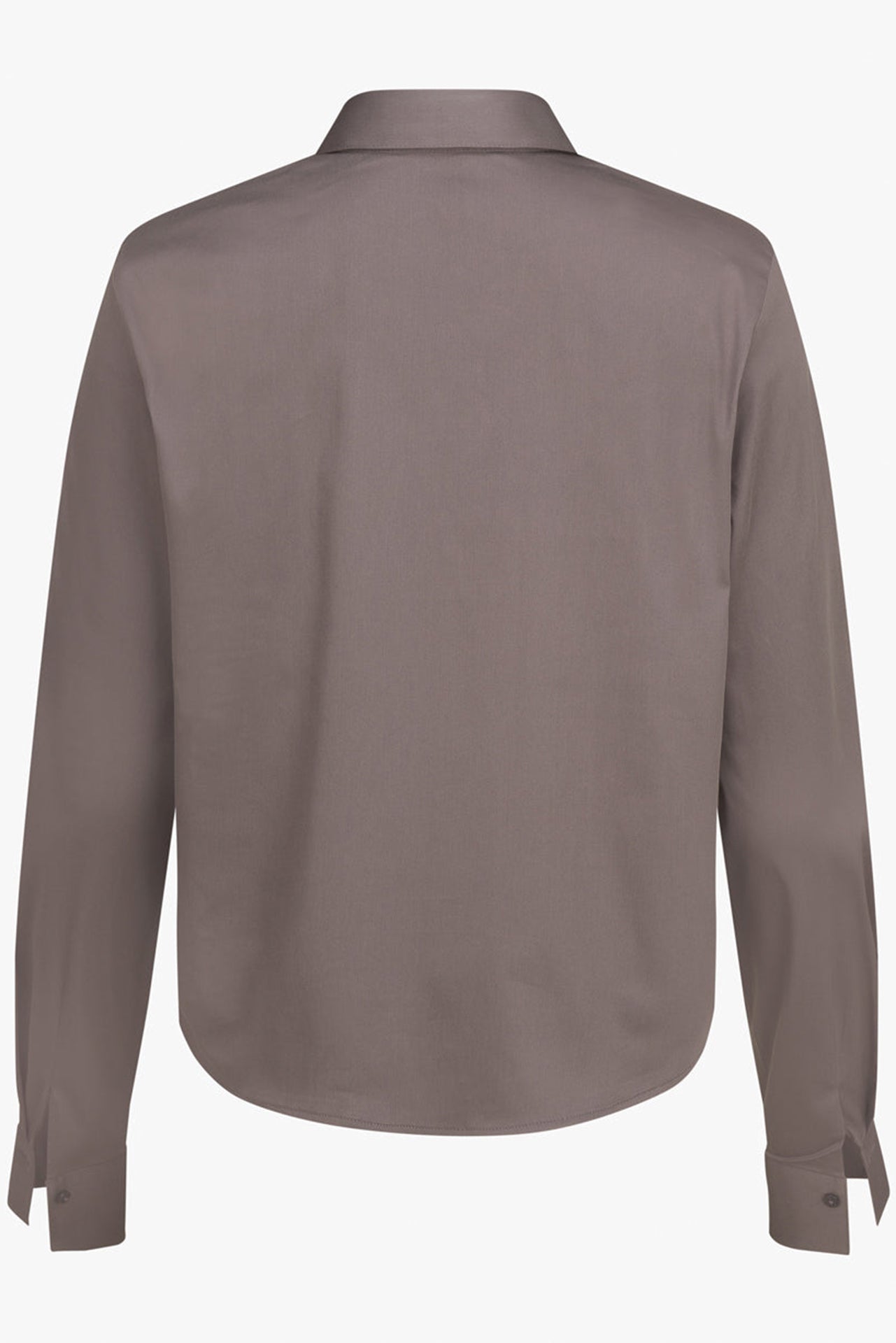 Stretch-Bluse mit abnehmbarer Rüsche